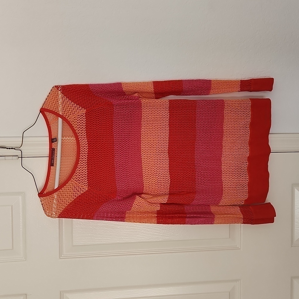 525america Colorful Knit Sweater. Sz Large